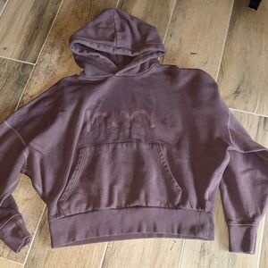 Purple Hooded Sweatshirt